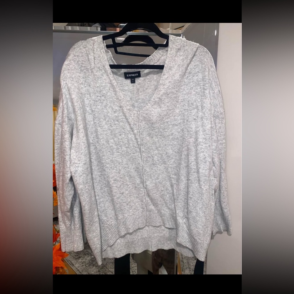 Express women v neck sweater